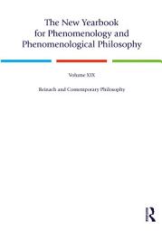 Icon image The New Yearbook for Phenomenology and Phenomenological Philosophy: Volume 19, Reinach and Contemporary Philosophy