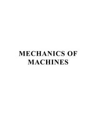 Icon image Mechanics of Machines