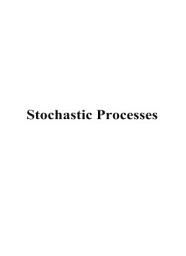 Icon image Stochastic Processes