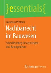 Icon image Nachbarrecht im Bauwesen: Schnelleinstieg für Architekten und Bauingenieure