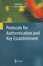 Icon image Protocols for Authentication and Key Establishment