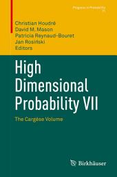 Icon image High Dimensional Probability VII: The Cargèse Volume