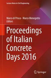 Icon image Proceedings of Italian Concrete Days 2016