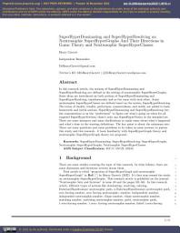 Icon image SuperHyperDominating and SuperHyperResolving on Neutrosophic SuperHyperGraphs and Their Directions in Game Theory and Neutrosophic SuperHyperClasses