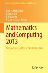 Icon image Mathematics and Computing 2013: International Conference in Haldia, India