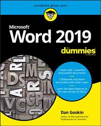 Icon image Word 2019 For Dummies