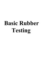 Icon image Basic Rubber Testing