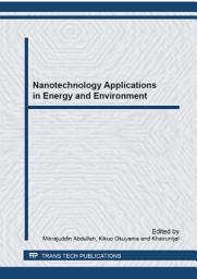 Icon image Nanotechnology Applications in Energy and Environment