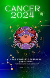 Icon image Your Complete Cancer 2024 Personal Horoscope: Monthly Astrological Prediction Forecast Readings of Every Zodiac Astrology Sun Star Signs- Love, Romance, Money, Finances, Career, Health, Travel, Spirituality.