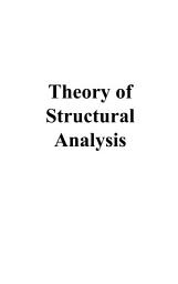 Icon image Theory of Structural Analysis