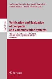 Icon image Verification and Evaluation of Computer and Communication Systems: 12th International Conference, VECoS 2018, Grenoble, France, September 26–28, 2018, Proceedings