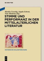 Icon image Stimme und Performanz in der mittelalterlichen Literatur