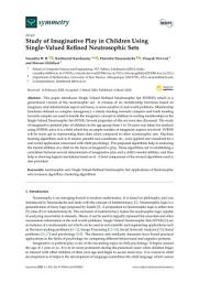 Icon image Study of Imaginative Play in Children Using Single-Valued Refined Neutrosophic Sets