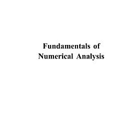 Icon image Fundamentals of Numerical Analysis