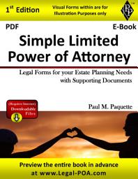 Icon image PDF - Simple Limited Power of Attorney: Legal Forms for your Estate Planning Needs with Supporting Documents