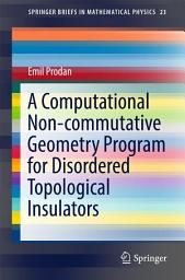 Icon image A Computational Non-commutative Geometry Program for Disordered Topological Insulators