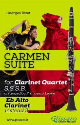 Icon image "Carmen" Suite for Clarinet Quartet (Alto Clarinet): alternative part