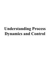 Icon image Understanding Process Dynamics and Control