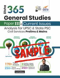 Icon image (Free Sample) Disha 365 General Studies Paper III & Current Issues Analysis for UPSC & State PSC Civil Services Prelims & Mains - 3rd Edition