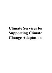 Icon image Climate Services for Supporting Climate Change Adaptation