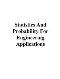 Icon image Statistics and Probability for Engineering Applications