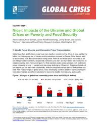 Icon image Niger: Impacts of the Ukraine and Global Crises on Poverty and Food Security