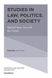 Icon image Law and the Citizen