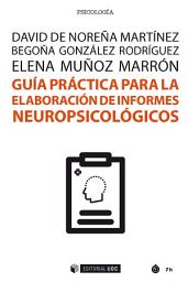 Icon image Guía práctica para la elaboración de informes neuropsicológicos