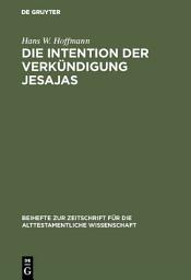 Icon image Die Intention der Verkündigung Jesajas