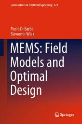 Icon image MEMS: Field Models and Optimal Design