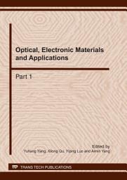 Icon image Optical, Electronic Materials and Applications