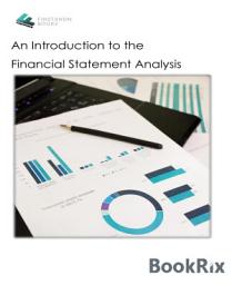 Icon image An Introduction to the Financial Statement Analysis