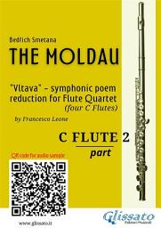 Icon image C Flute 2 part of "The Moldau" for Flute Quartet: Vltava - symphonic poem