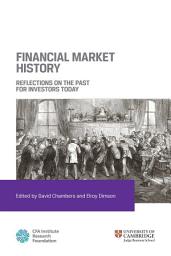 Icon image Financial Market History: Reflections on the Past for Investors Today