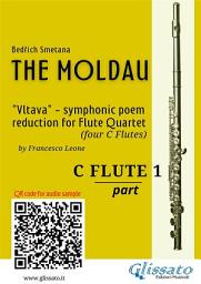 Icon image C Flute 1 part of "The Moldau" for Flute Quartet: Vltava - symphonic poem