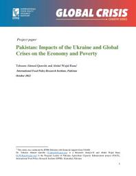 Icon image Pakistan: Impacts of the Ukraine and global crises on the economy and poverty