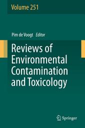 Icon image Reviews of Environmental Contamination and Toxicology Volume 251