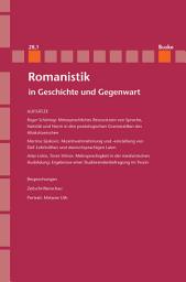 Icon image Romanistik in Geschichte und Gegenwart Jahrgang 28 Heft 1