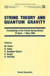 Icon image String Theory And Quantum Gravity - Proceedings Of Trieste Spring School