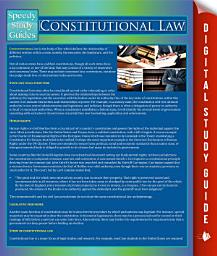 Icon image Constitutional Law: Speedy Study Guides