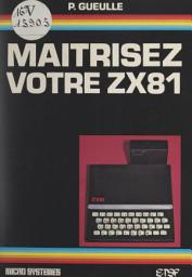 Icon image Maîtrisez votre ZX-81