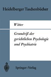 Icon image Grundriß der gerichtlichen Psychologie und Psychiatrie