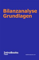 Icon image Bilanzanalyse Grundlagen