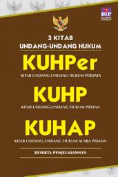 Icon image 3 Kitab Undang-undang Hukum,KUHper, KUHP, KUHAP