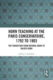 Icon image Horn Teaching at the Paris Conservatoire, 1792 to 1903: The Transition from Natural Horn to Valved Horn