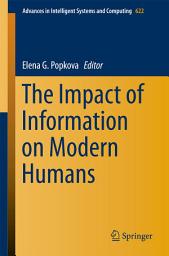 Icon image The Impact of Information on Modern Humans