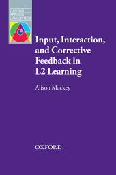 Icon image Input, Interaction and Corrective Feedback in L2 Learning