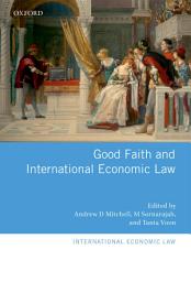 Icon image Good Faith and International Economic Law