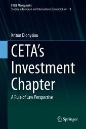 Icon image CETA's Investment Chapter: A Rule of Law Perspective