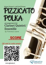 Icon image Clarinet Quintet score of "Pizzicato Polka": for intermediate player